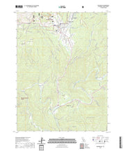 US Topo 7.5-minute map for Weaverville CA