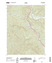 US Topo 7.5-minute map for Weott CA