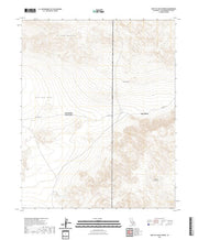 US Topo 7.5-minute map for West of Leach Spring CA