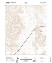 US Topo 7.5-minute map for West of Soda Lake CA