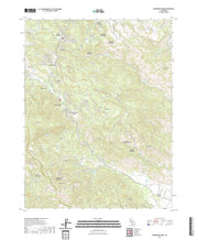 US Topo 7.5-minute map for Whispering Pines CA