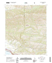 US Topo 7.5-minute map for White Ledge Peak CA