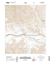 US Topo 7.5-minute map for White Water CA
