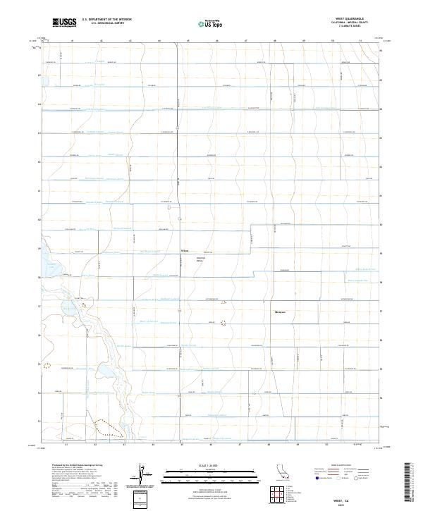 US Topo 7.5-minute map for Wiest CA