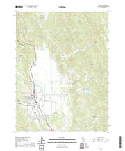 US Topo 7.5-minute map for Willits CA