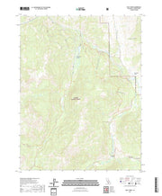US Topo 7.5-minute map for Wolf Creek CA