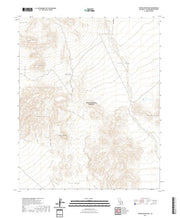 US Topo 7.5-minute map for Woods Mountains CA