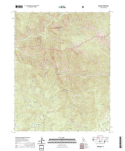 US Topo 7.5-minute map for Wren Peak CA