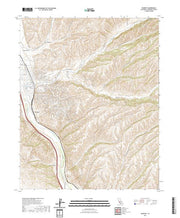 US Topo 7.5-minute map for Wunpost CA