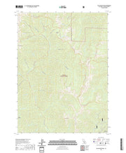 US Topo 7.5-minute map for Yellow Dog Peak CA
