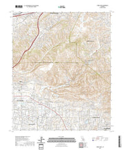 US Topo 7.5-minute map for Yorba Linda CA