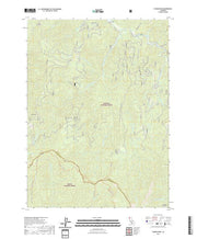 US Topo 7.5-minute map for Youngs Peak CA