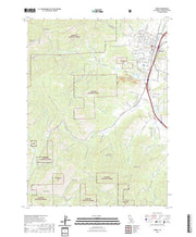 US Topo 7.5-minute map for Yreka CA