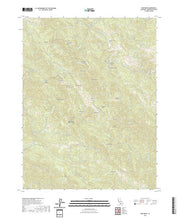US Topo 7.5-minute map for Zeni Ridge CA