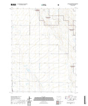 US Topo 7.5-minute map for Antelope Reservoir CO