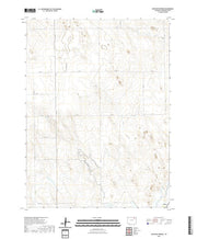 US Topo 7.5-minute map for Antelope Springs CO