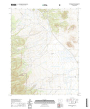 US Topo 7.5-minute map for Beckwith Mountain CO