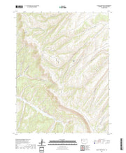US Topo 7.5-minute map for Black Cabin Gulch CO