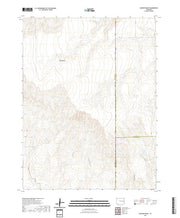 US Topo 7.5-minute map for Bledsoe Ranch CO