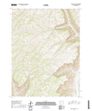 US Topo 7.5-minute map for Circle Dot Gulch CO
