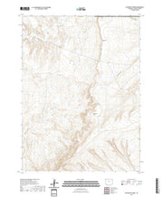 US Topo 7.5-minute map for Coffeepot Spring CO