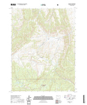 US Topo 7.5-minute map for Dunckley CO