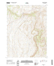 US Topo 7.5-minute map for Elk Springs CO