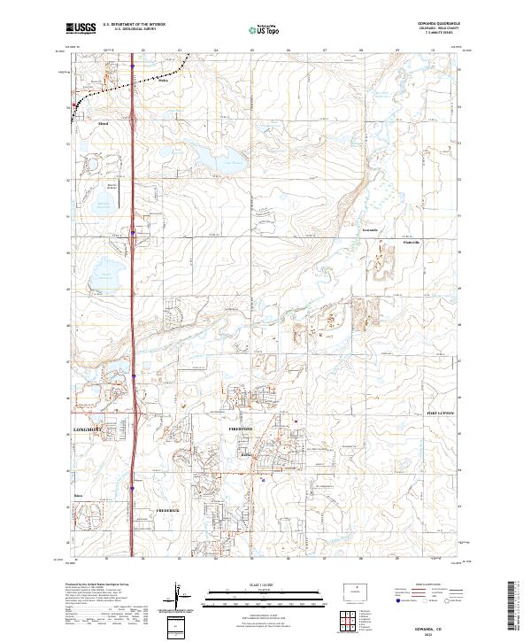 US Topo 7.5-minute map for Gowanda CO