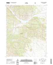 US Topo 7.5-minute map for Graveyard Gulch CO