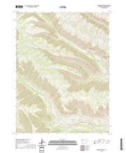 US Topo 7.5-minute map for Henderson Ridge CO