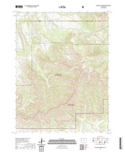 US Topo 7.5-minute map for Housetop Mountain CO