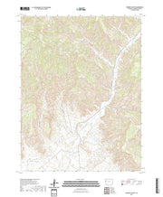US Topo 7.5-minute map for Howard Canyon CO