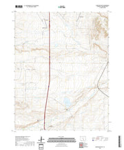 US Topo 7.5-minute map for Huerfano Butte CO