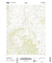 US Topo 7.5-minute map for Hunter Mesa CO