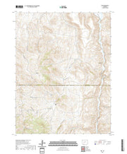 US Topo 7.5-minute map for Iris CO