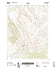 US Topo 7.5-minute map for Irish Canyon CO