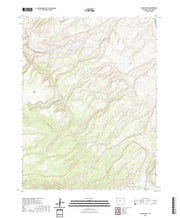US Topo 7.5-minute map for Island Mesa CO