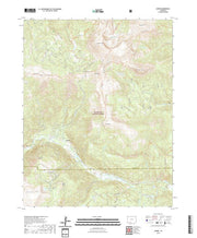 US Topo 7.5-minute map for Jasper CO