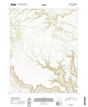 US Topo 7.5-minute map for Jesus Canyon CO