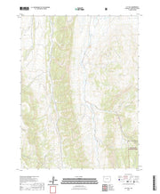 US Topo 7.5-minute map for LO 7 Hill CO