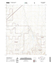 US Topo 7.5-minute map for La Junta SW CO