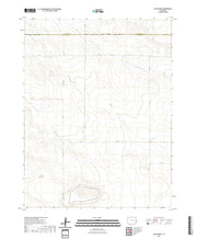 US Topo 7.5-minute map for Lake Albert CO