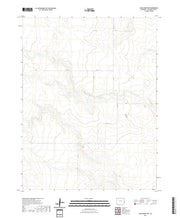 US Topo 7.5-minute map for Lake Albert NW CO