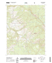 US Topo 7.5-minute map for Lava Creek CO
