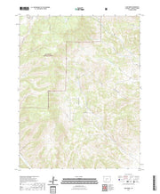 US Topo 7.5-minute map for Lime Creek CO