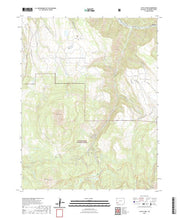 US Topo 7.5-minute map for Little Cone CO