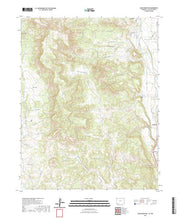 US Topo 7.5-minute map for Long Mountain CONM