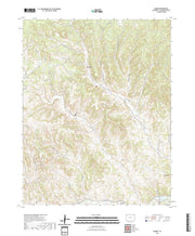 US Topo 7.5-minute map for Madrid CO