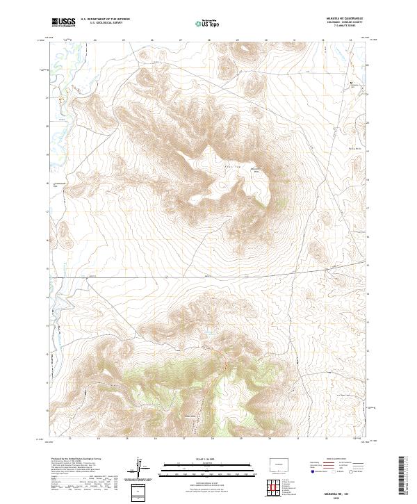 US Topo 7.5-minute map for Manassa NE CO