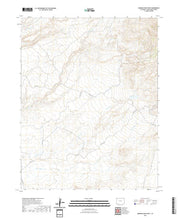 US Topo 7.5-minute map for Mariano Wash West CO